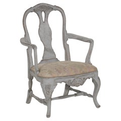 Schwedischer Sessel aus dem 19. Jahrhundert