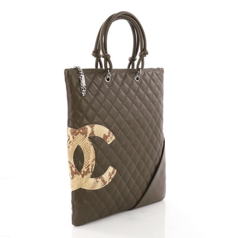 chanel quilted flat