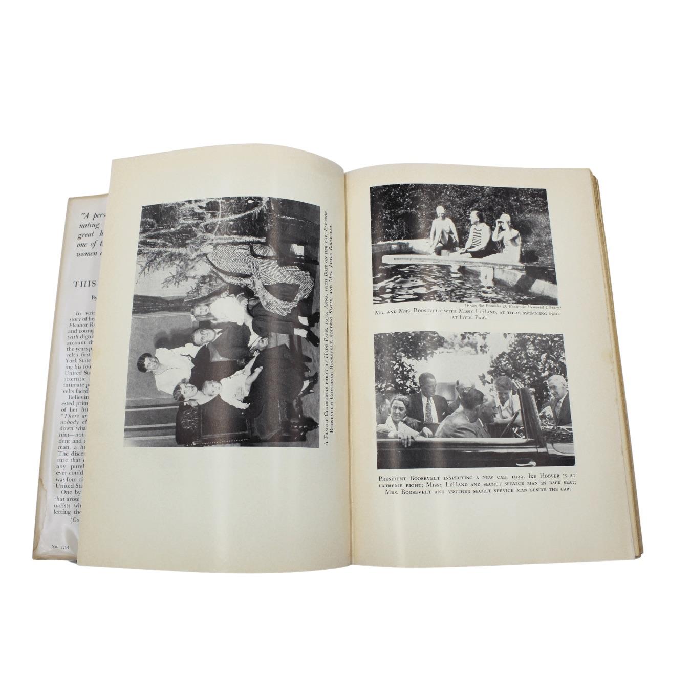 Ce que je me souviens, signé et inscrit par Eleanor Roosevelt, première édition, 1949 en vente 2
