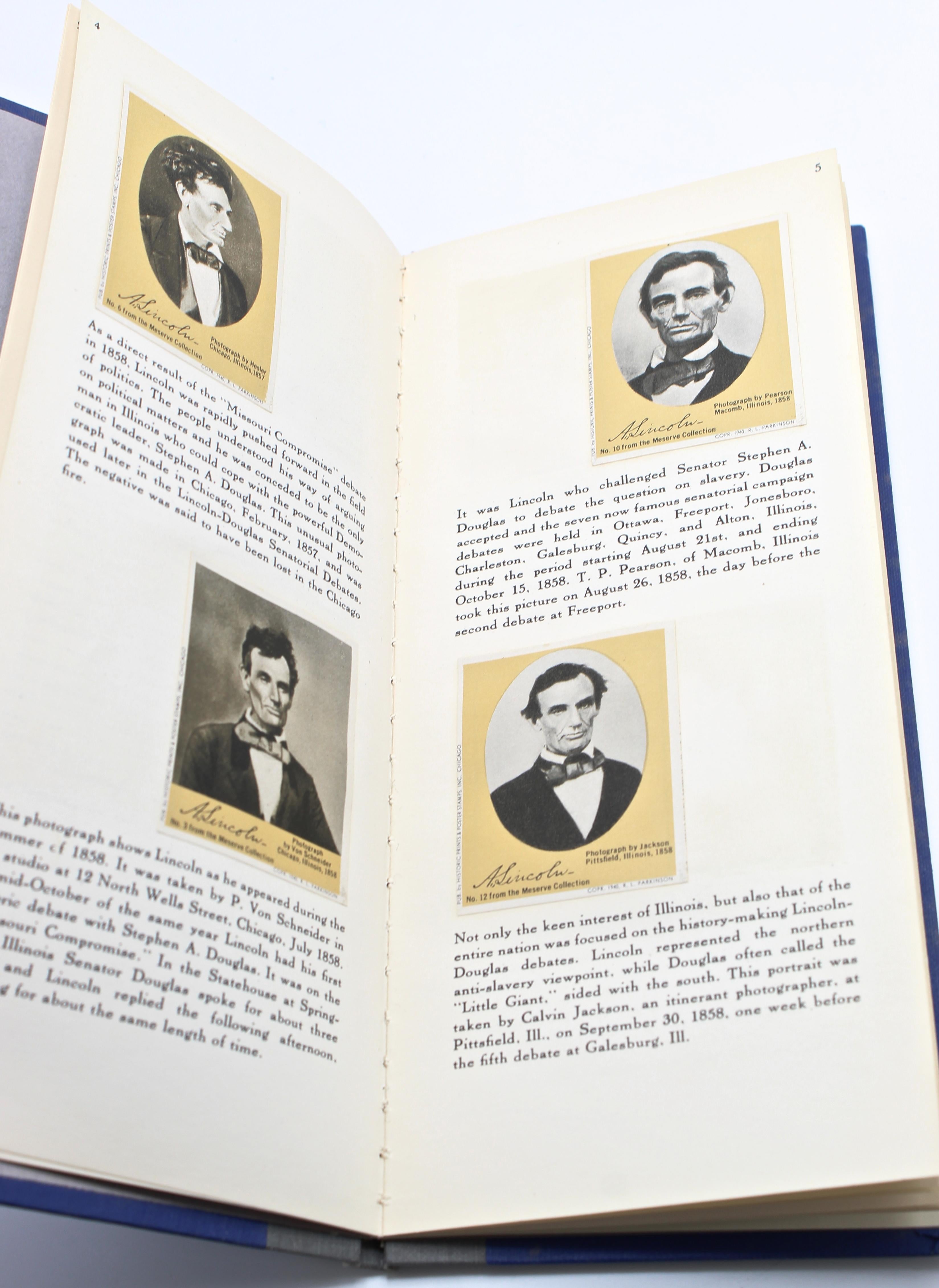 This is Abraham Lincoln by Frederick Hill Meserve, Limited Edition, 1941 In Good Condition In Colorado Springs, CO