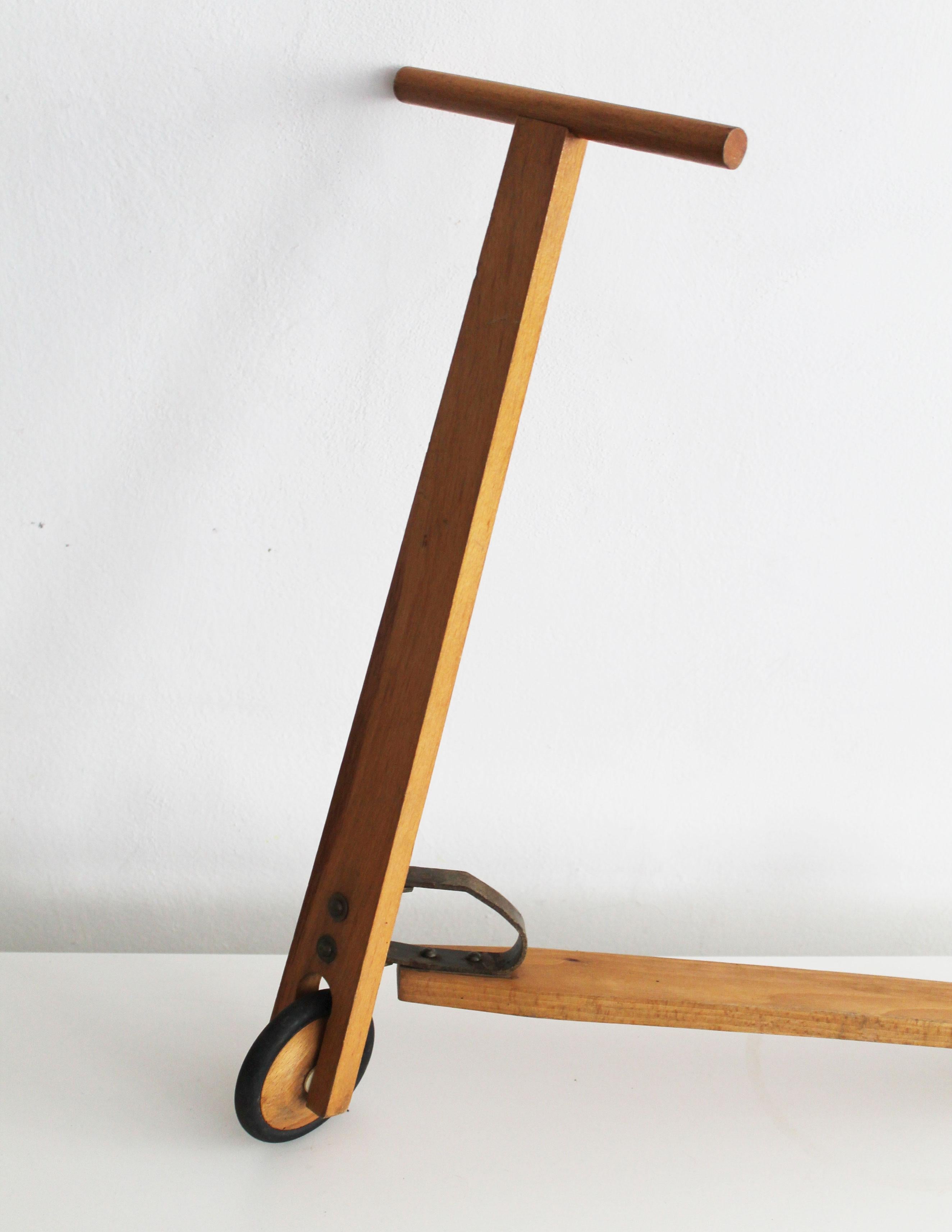 Czech Vintage Kid's Scooter from the 1950s For Sale