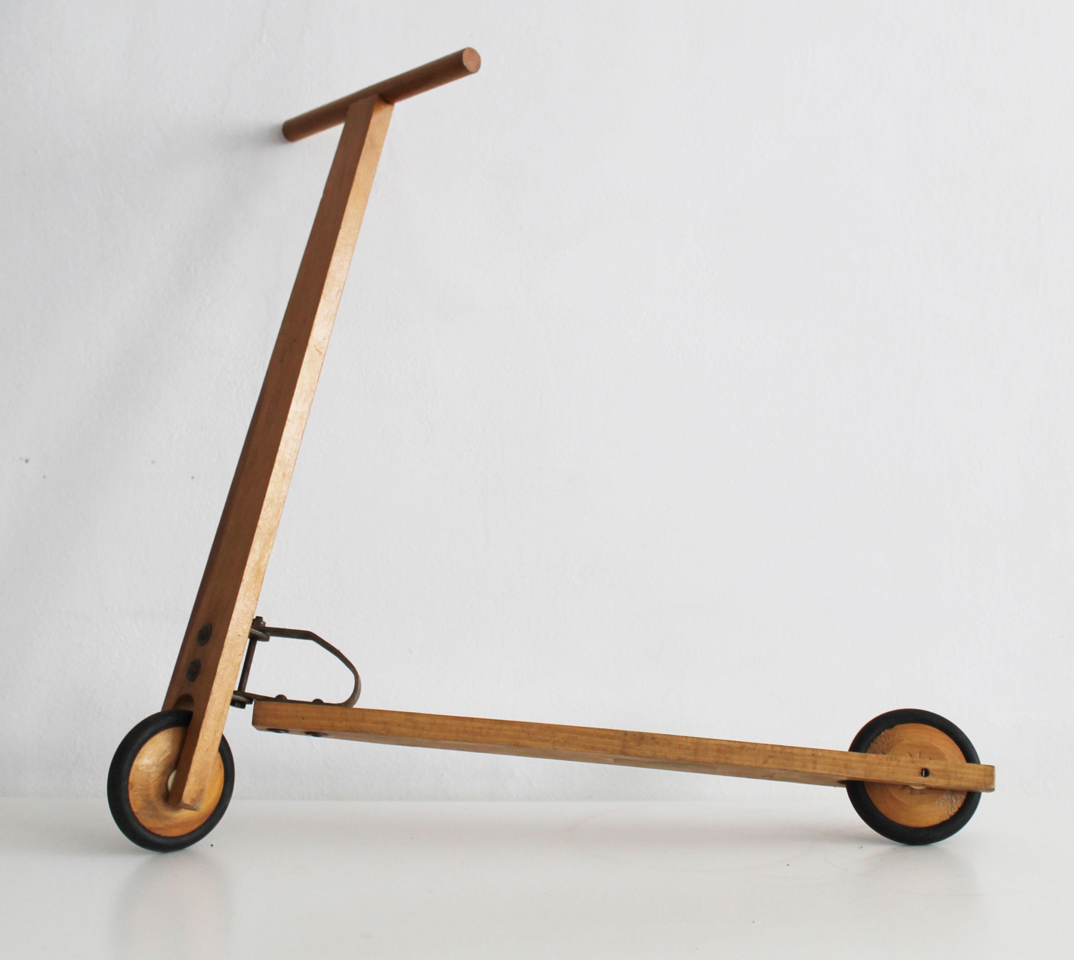 Metal Vintage Kid's Scooter from the 1950s For Sale