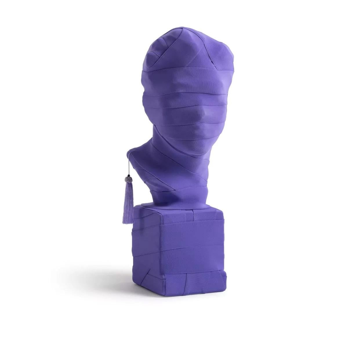 Painted This Is Not Self Portrait Sculpture by Thomas Dariel For Sale