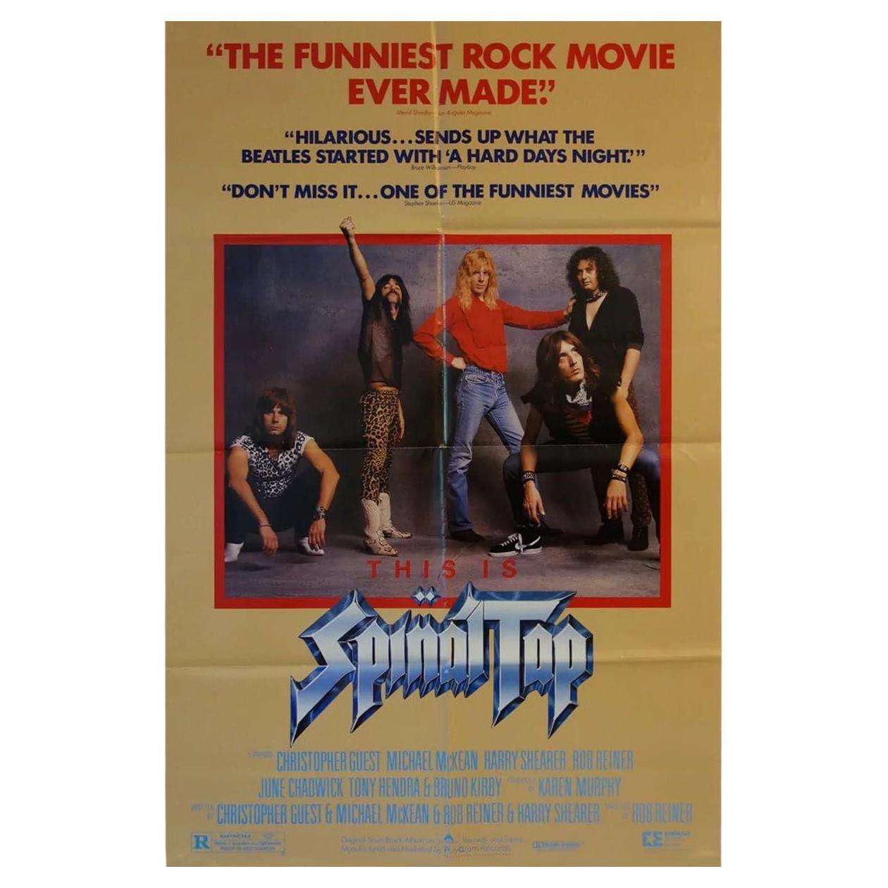 This Is Spinal Tap, Unframed Poster, 1984 For Sale