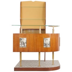 Italian Bar Set, manufactured in the 1950s.