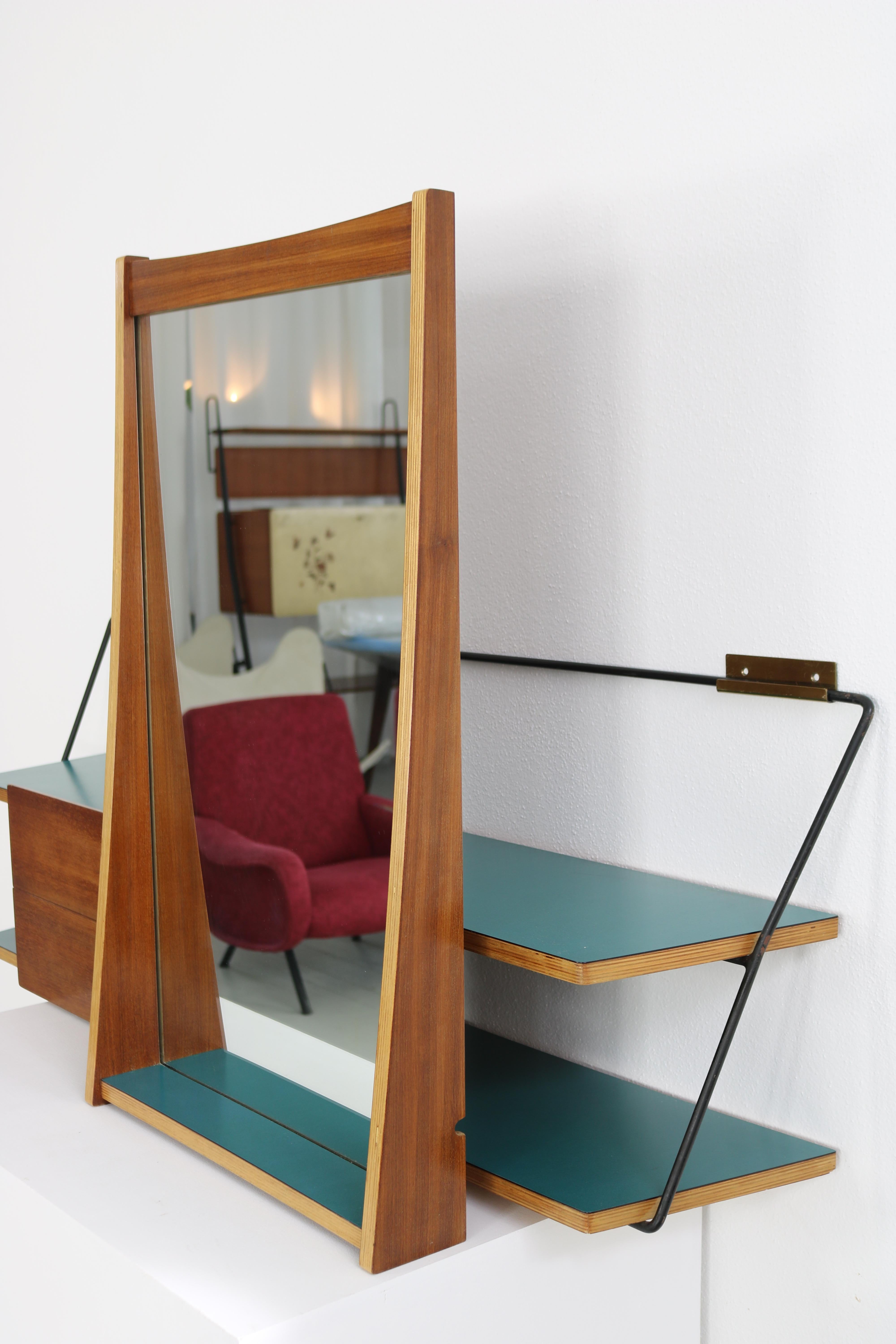  Dieses italienische Set, bestehend aus einem Spiegel und einer Konsole. im Angebot 8