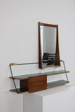 Italian Set, Consisting of a Mirror and a Console