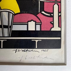 "This must be the Place" by Artist Roy Lichtenstein