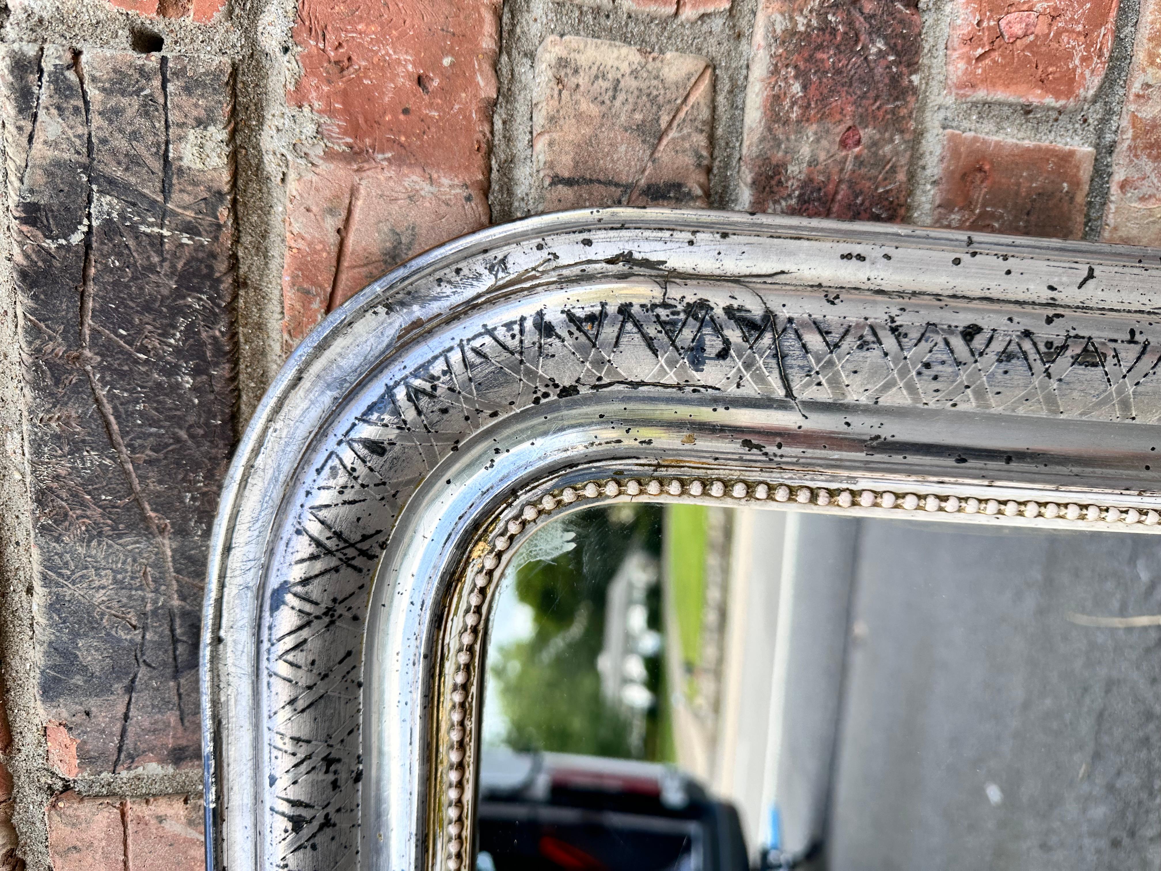 Late 19th Century 19th Century Louis Philippe Mirror  #616 For Sale