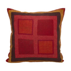 This pillow case made from a  mid 20th C. Indian Embroidery.