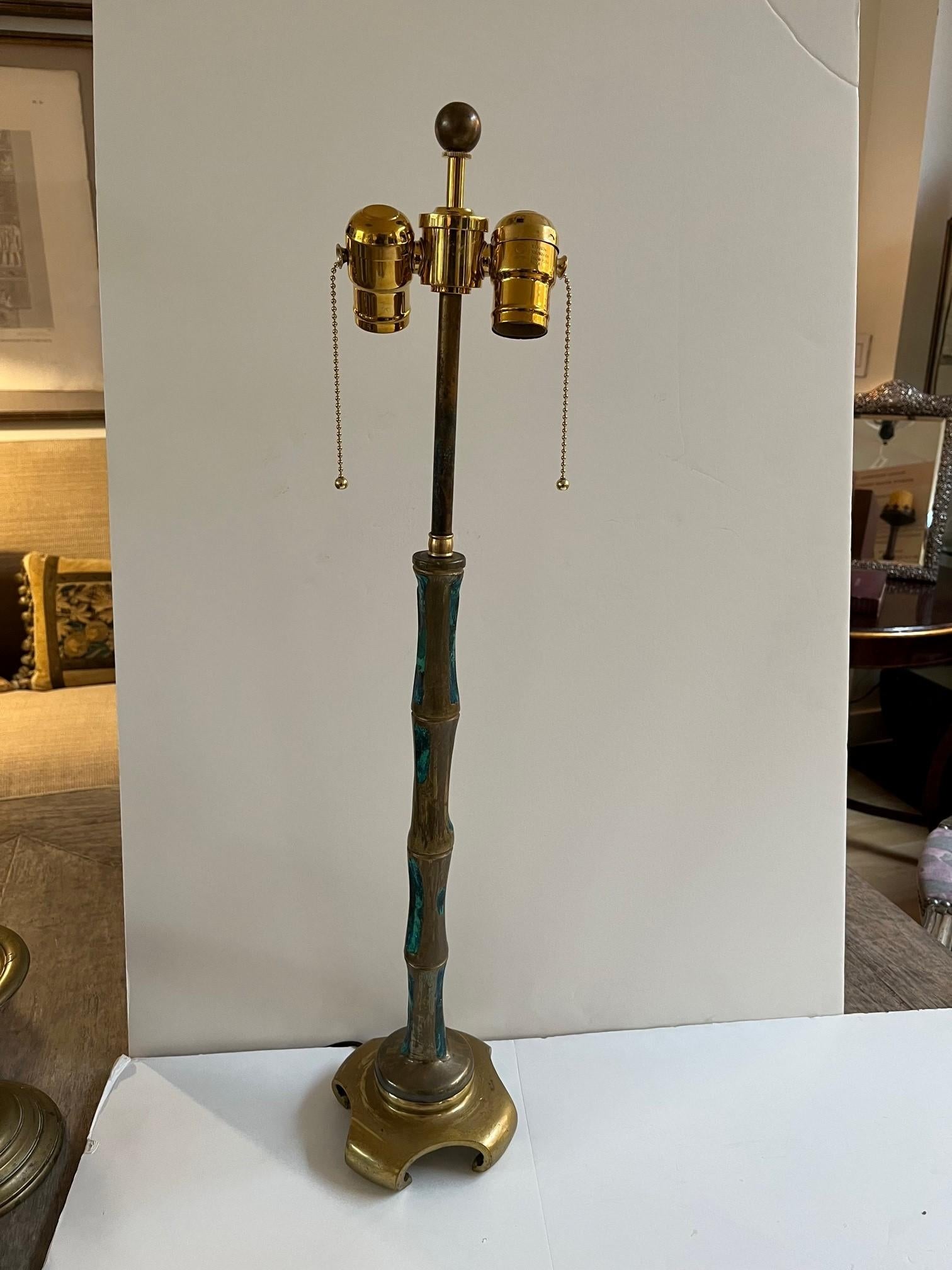 Inlay Mid Century Modern Rare and Original Table Lamp Designed by Pepe Mendoza