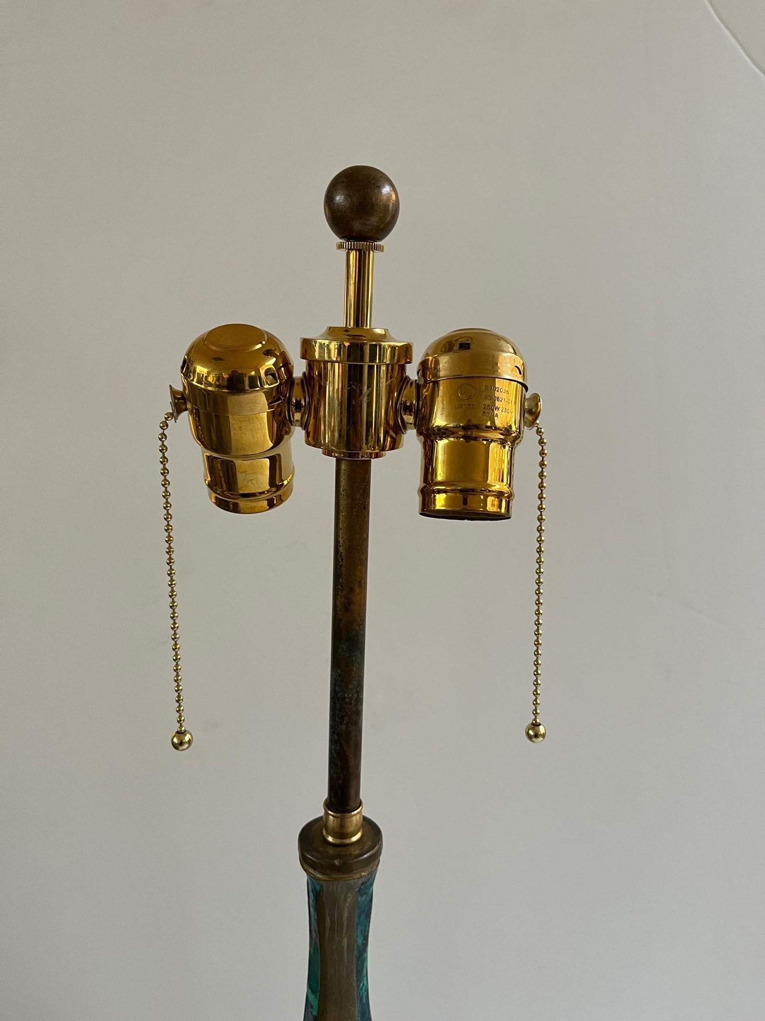 Mid-20th Century Mid Century Modern Rare and Original Table Lamp Designed by Pepe Mendoza