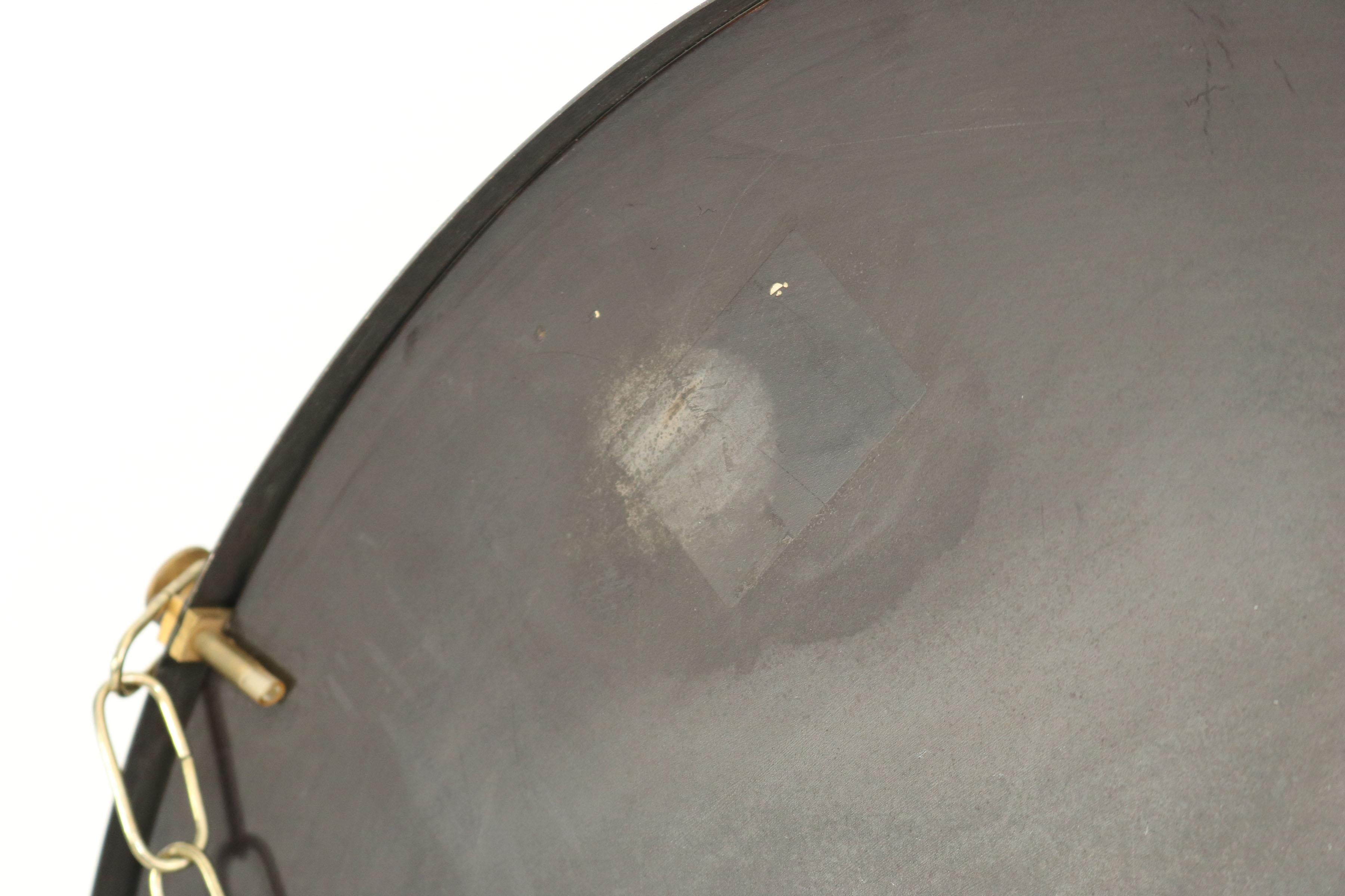 This Round, Italian Mirror Dates from the 1960s For Sale 1