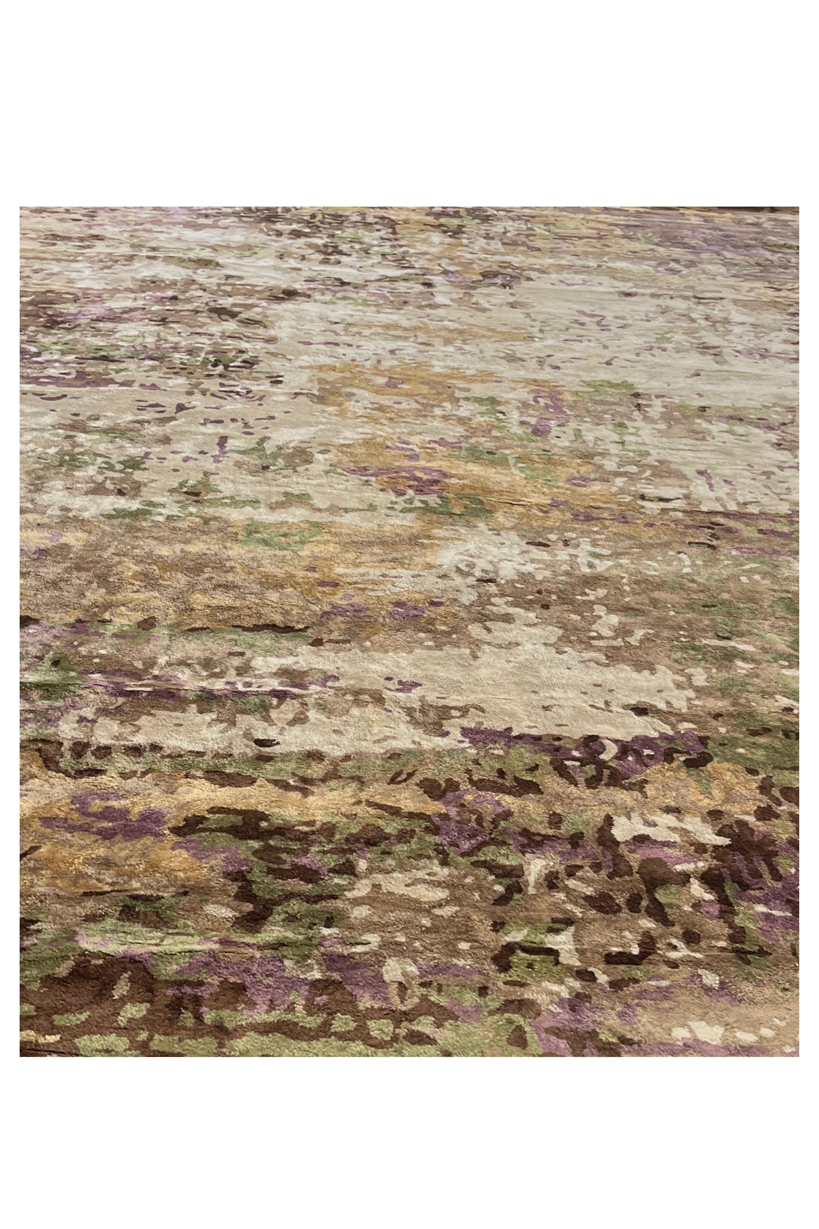 Questo tappeto non è adatto a tutti  TAPPETO IN VISCOSA BOTANICA  10 X 15 Ft In condizioni Nuovo in vendita a MADRID, ES