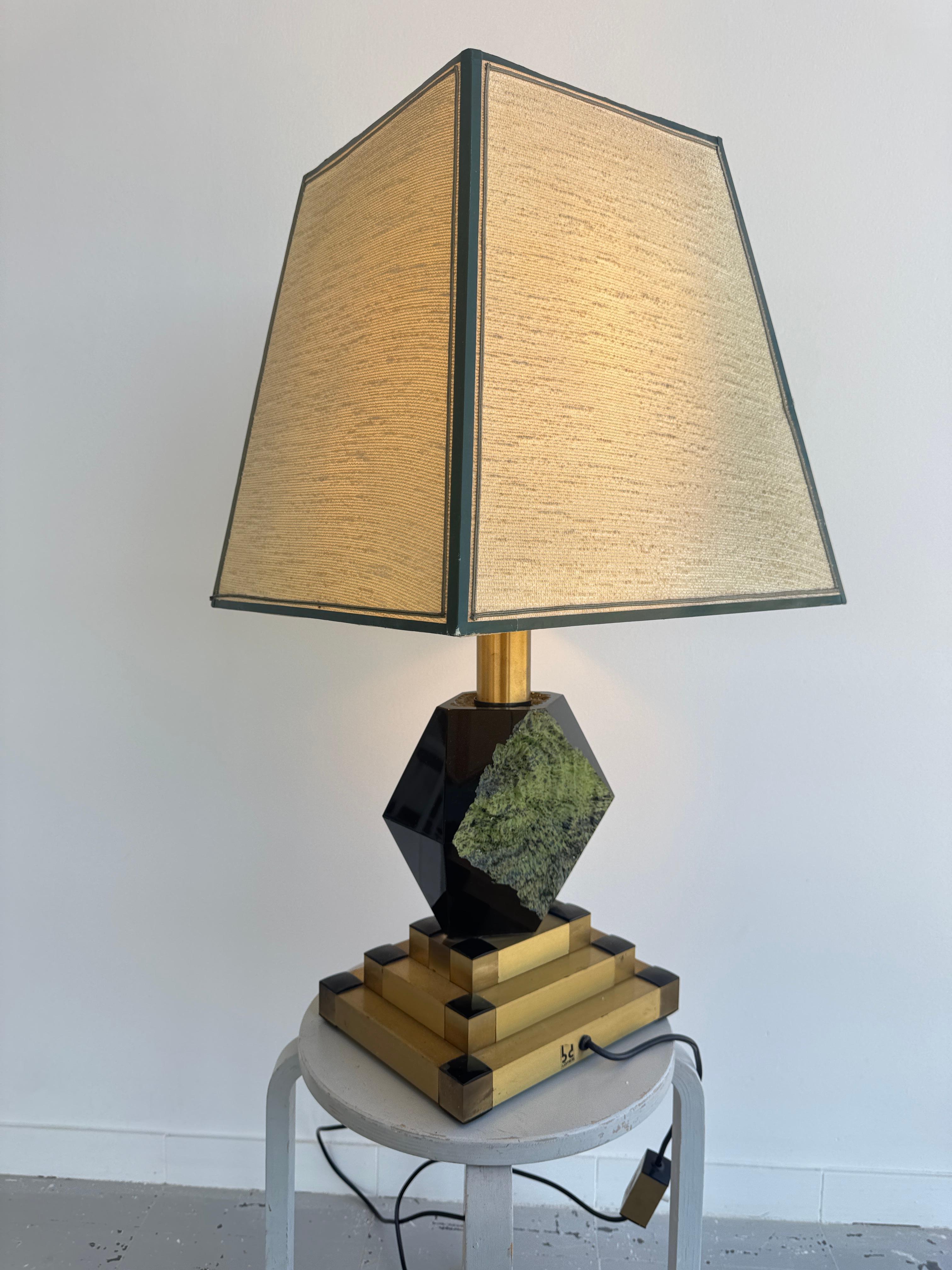 Late 20th Century This striking table lamp, model Katia, was produced by BD Lumica in Barcelona du