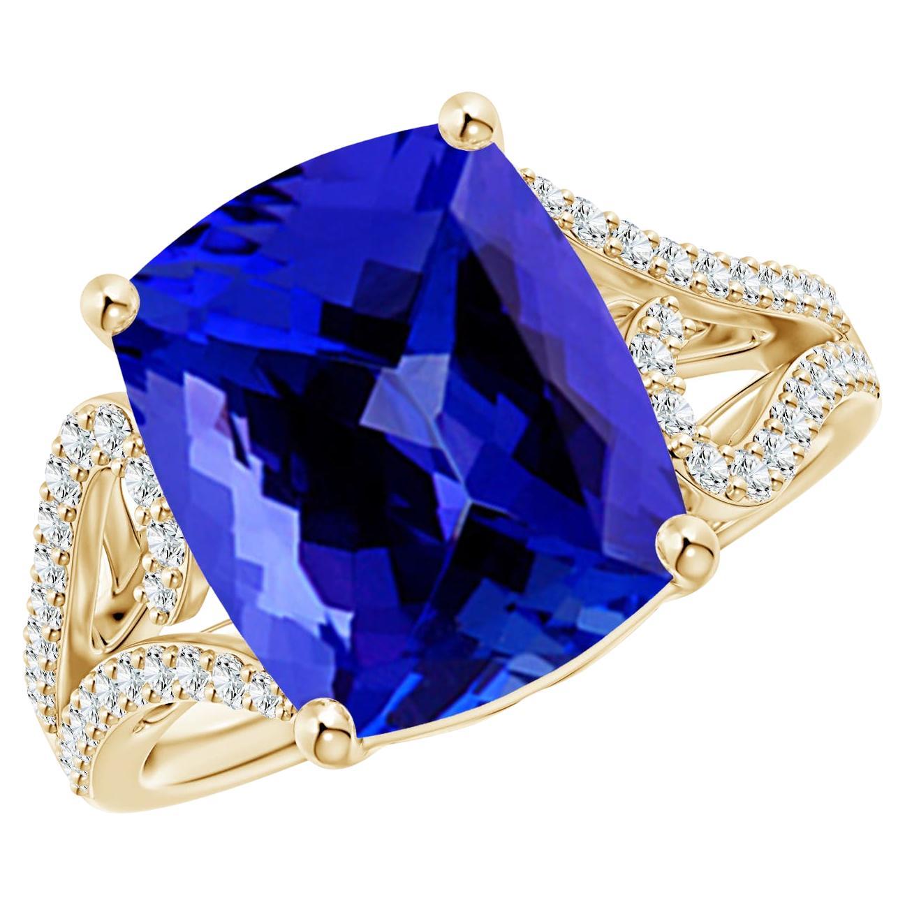 Im Angebot: Dieser Vintage-inspirierte Ring mit verschnörkelten Details und dem atemberaubenden GIA-zertifizierten ()