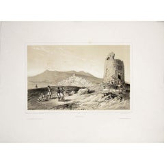 1846 original engraving by Théodore Du Moncel - Megare