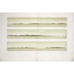 1846 Originalstich von Théodore Du Moncel - Panorama de la Troade