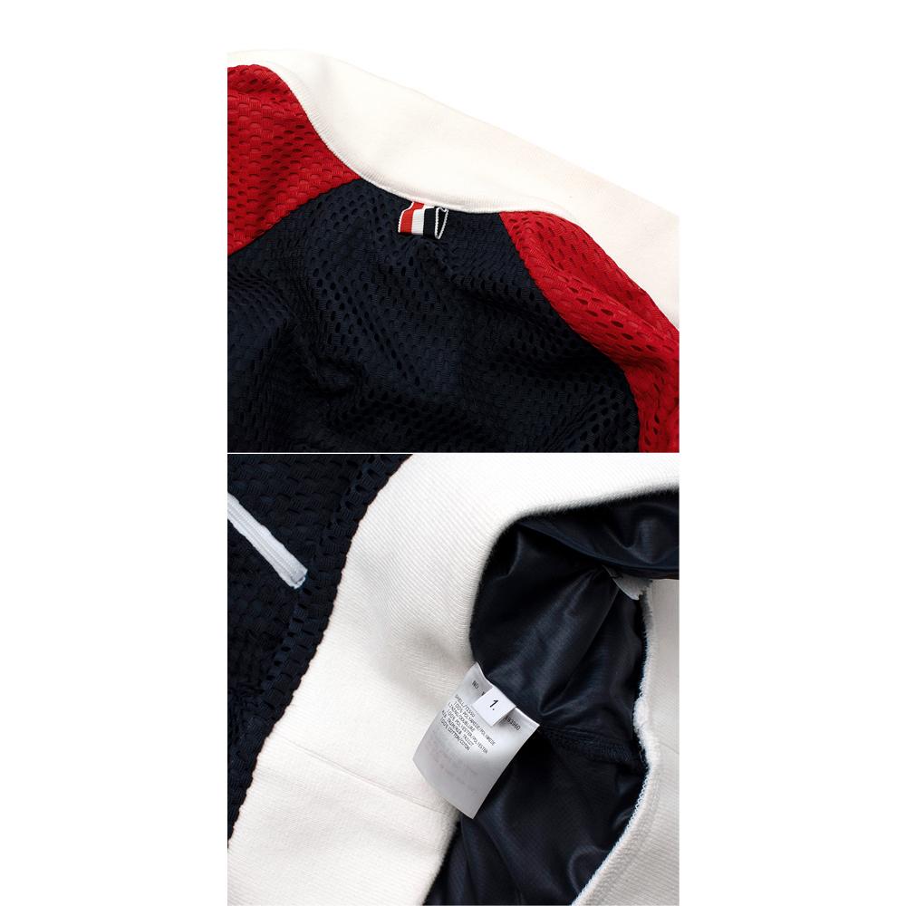Thom Brown Tricolour AirTex Track Jacket - US 0-2 For Sale 1