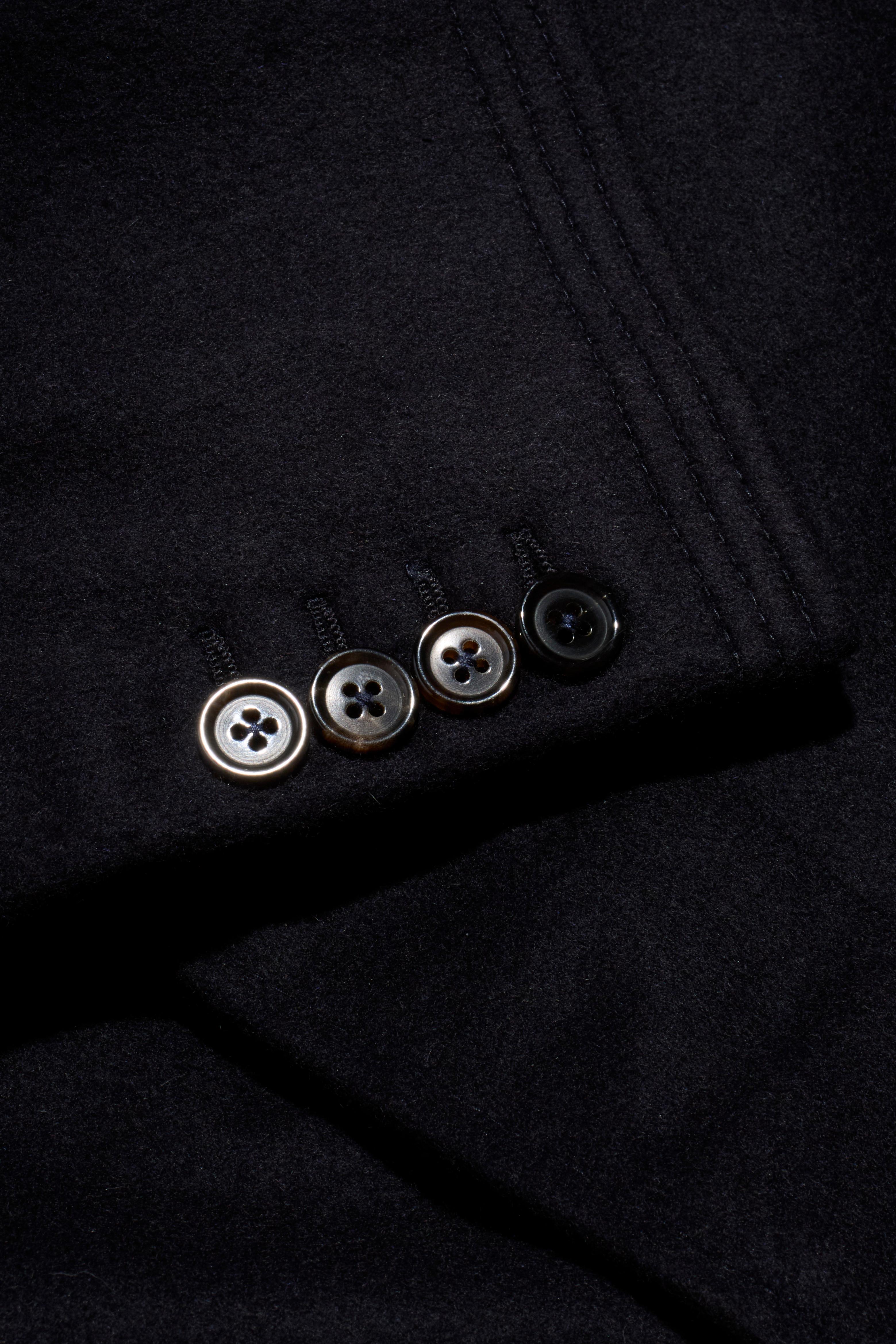 Giacca lunga Thom Browne Uomo Navy 100% Cashmere Sartoria Italiana 3R / 52R in vendita 1