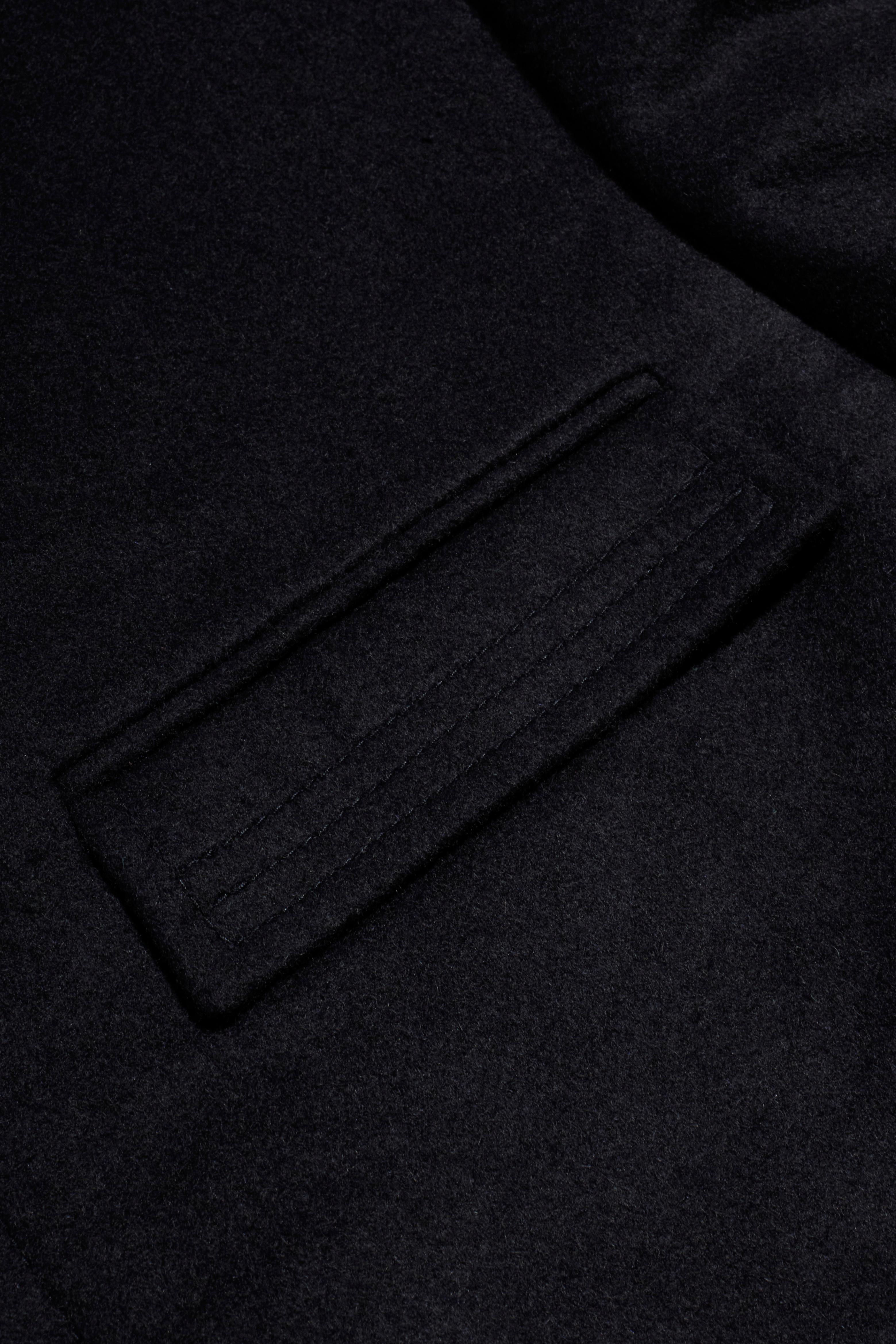 Giacca lunga Thom Browne Uomo Navy 100% Cashmere Sartoria Italiana 3R / 52R in vendita 2