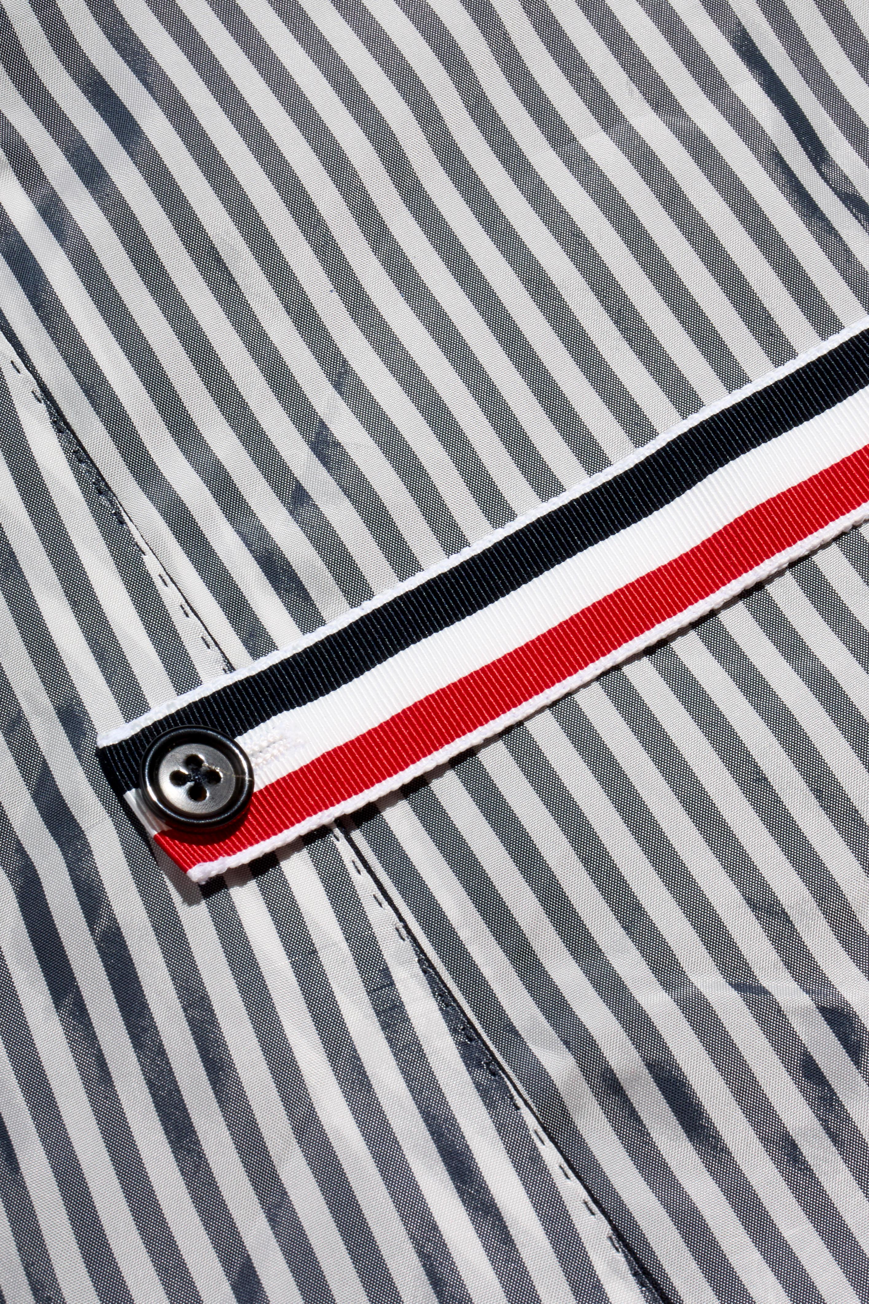 Thom Browne Navy Wool Blazer Size 52R (US 42R) For Sale 7