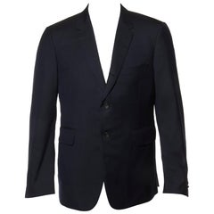 Thom Browne Marineblauer Wollblazer Größe 52R (US 42R)
