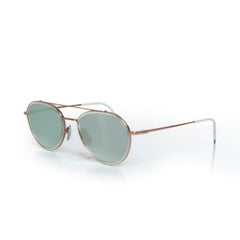 Thom Browne, TB801 sunglasses with mirrored lenses