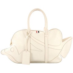 Thom Browne Trigger Reef Fish Bag Leather