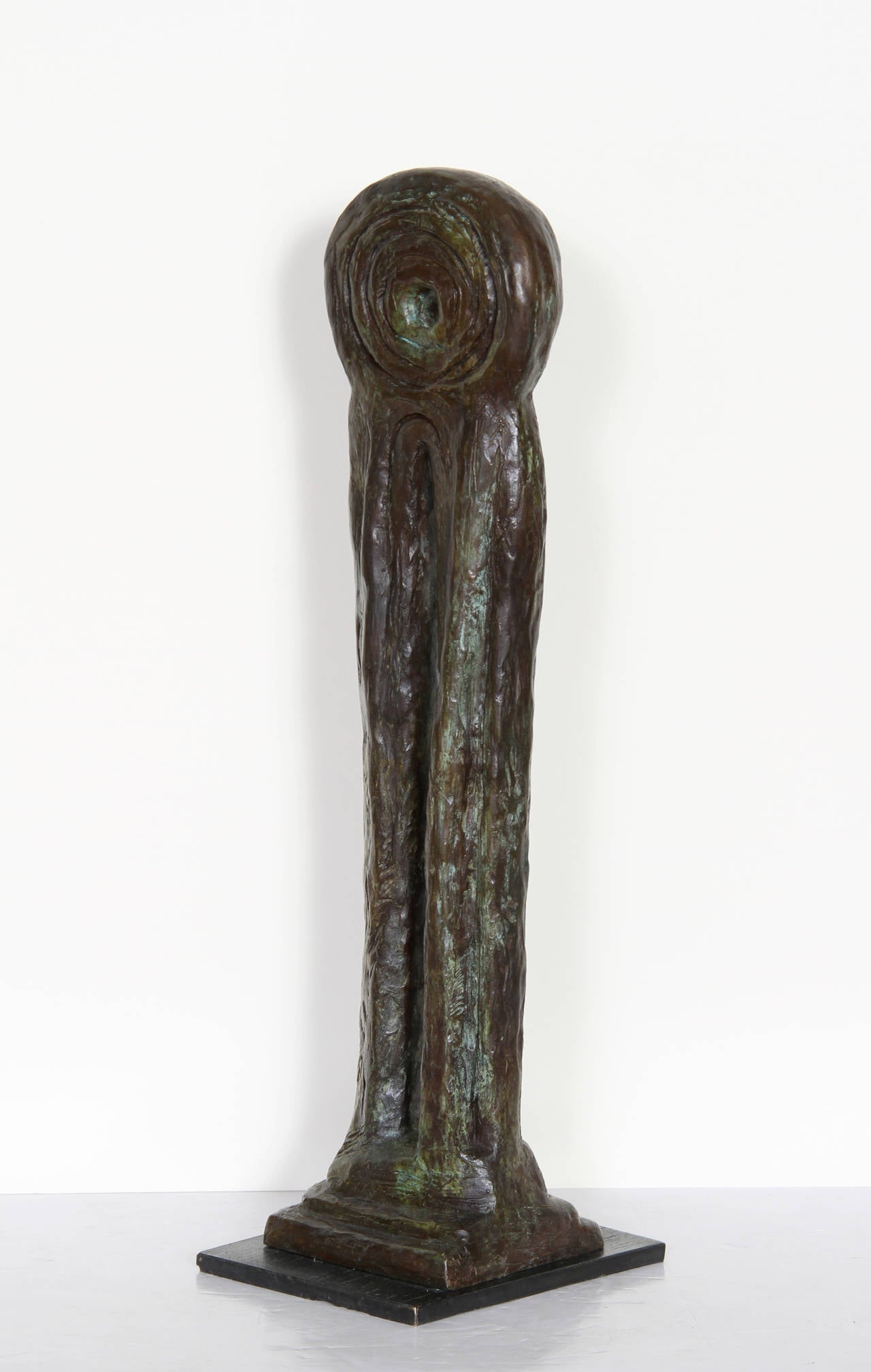 Quatre signes de la Terre : Chaque œil est une Terre, sculpture en bronze de Thom Cooney-Crawford en vente 2