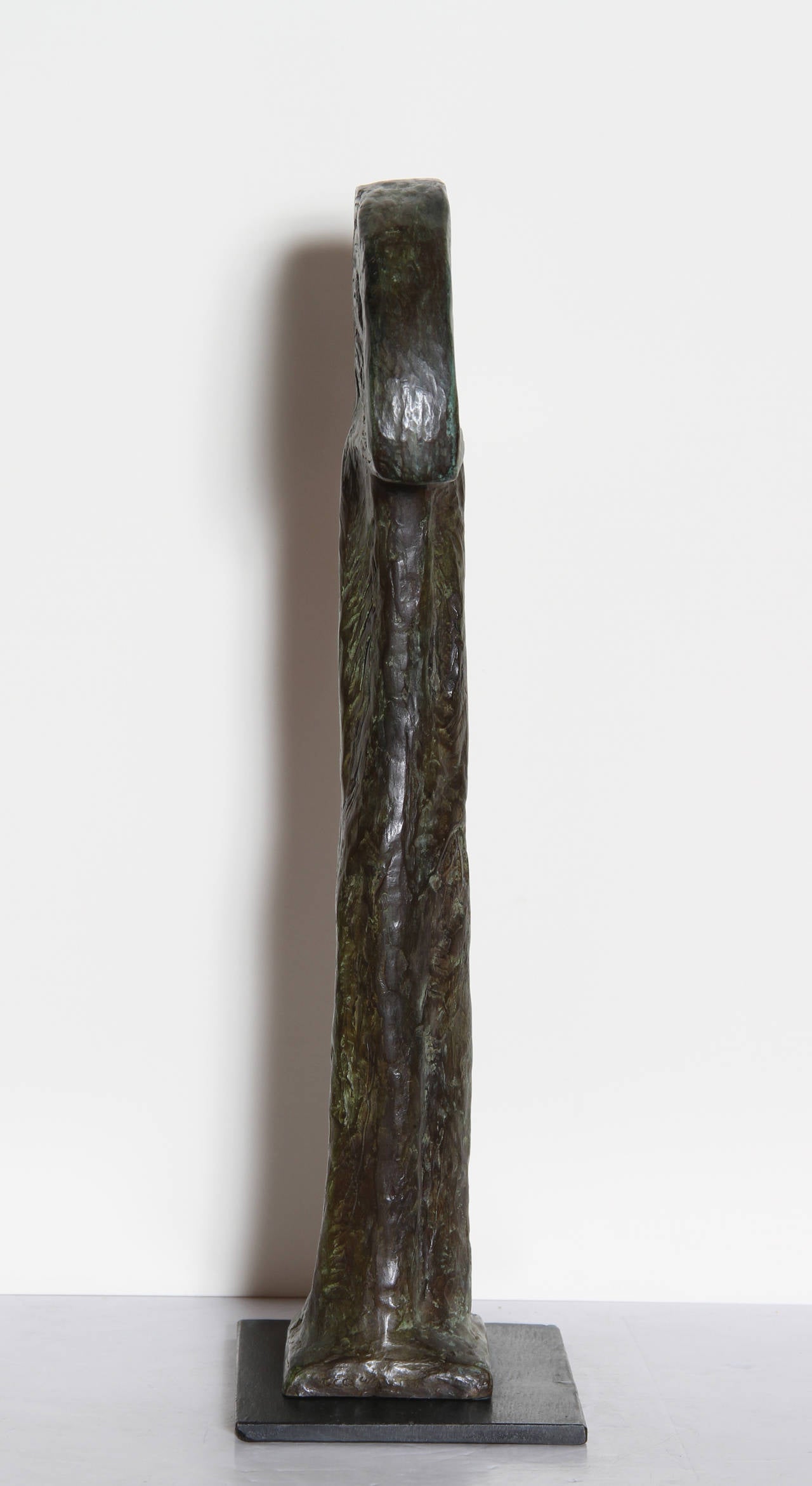 Vier Erdzeichen: Lunette, Bronzeskulptur von Thom Cooney-Crawford im Angebot 1