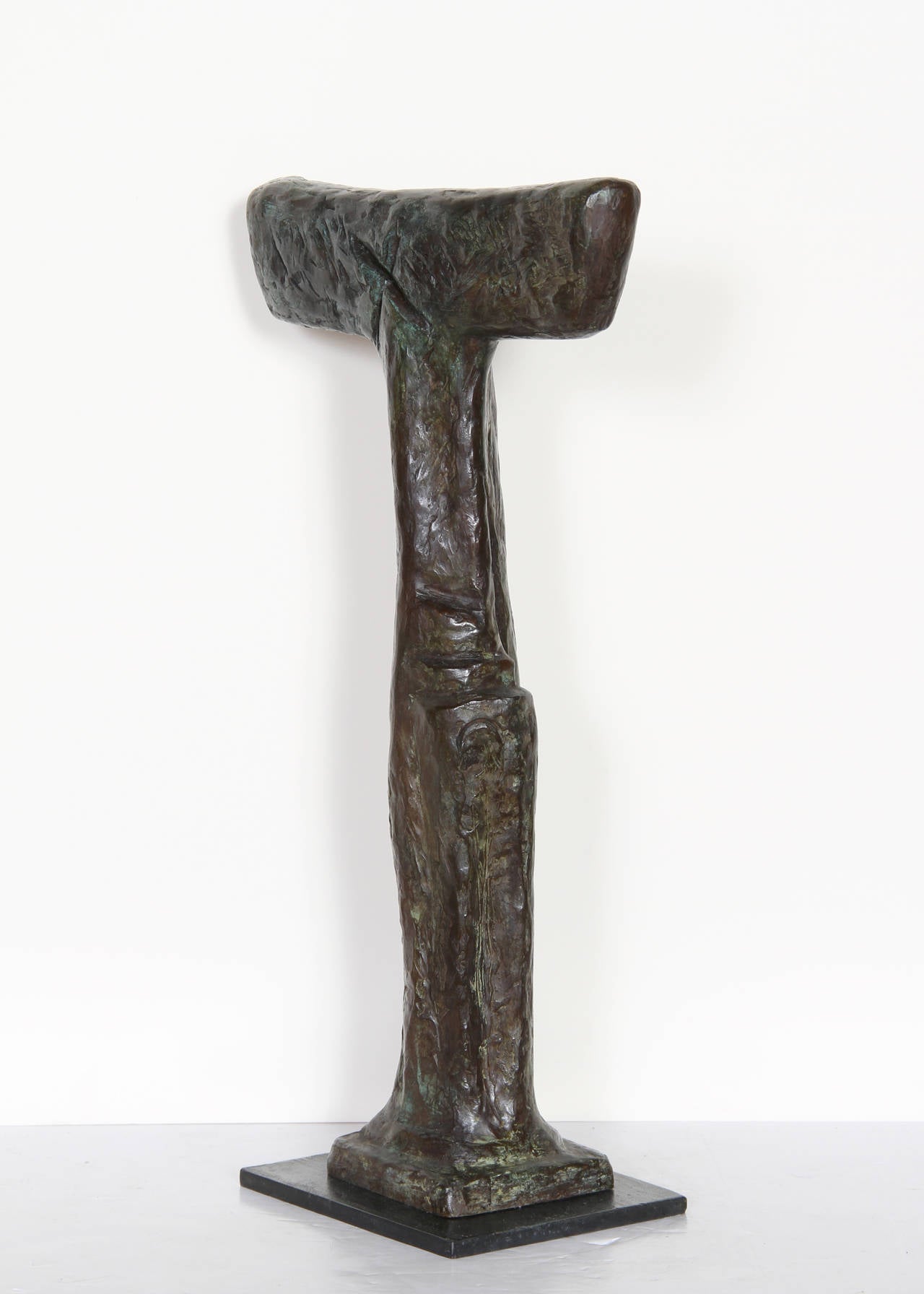 Quattro segni della Terra: Wingeo, scultura in bronzo di Thom Cooney-Crawford in vendita 3