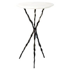 Thom Drink Table with Onyx Top by Fakasaka Design
