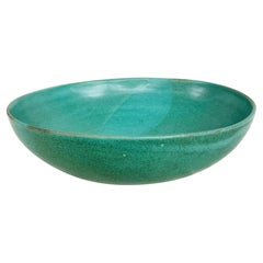 Thom Lussier Ceramic Bowl #28, from the Oxidized Copper Collection