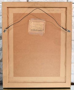 Thomas Aquinas Daly Iris Signed Watercolor