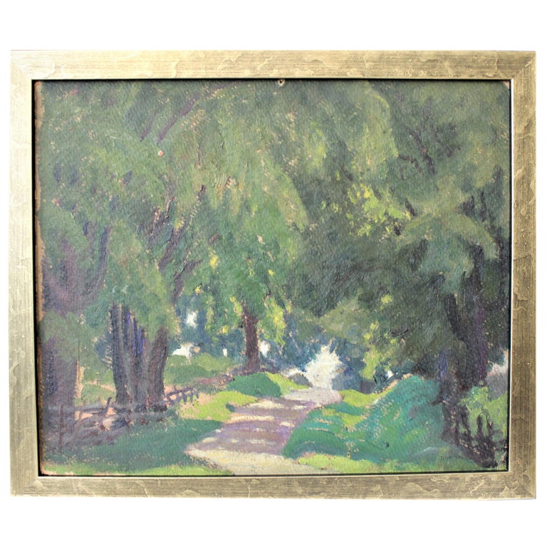 Thomas (Tom) Arthur Stone Original Oil Painting on Board Canada For