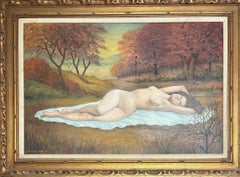 “Nude in field”