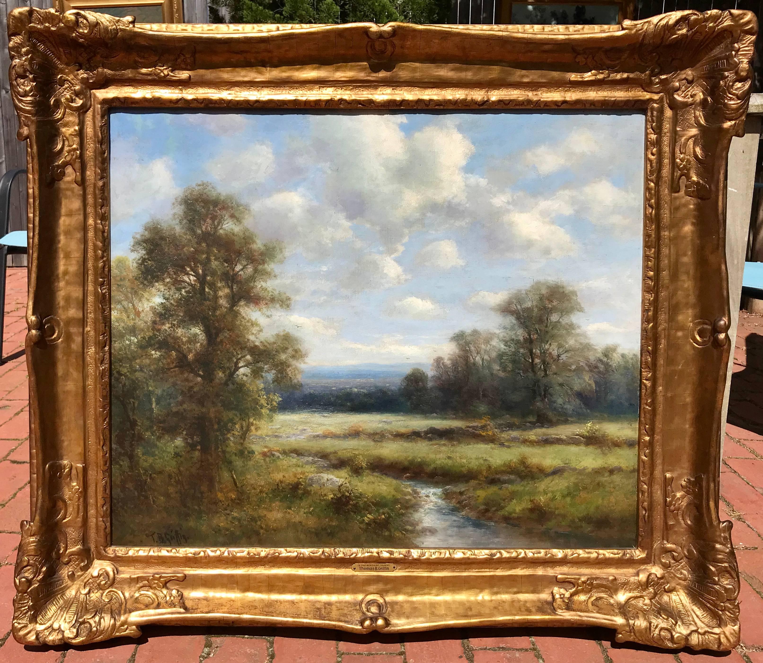 “Spring” - Hudson River School Painting by Thomas B. Griffin