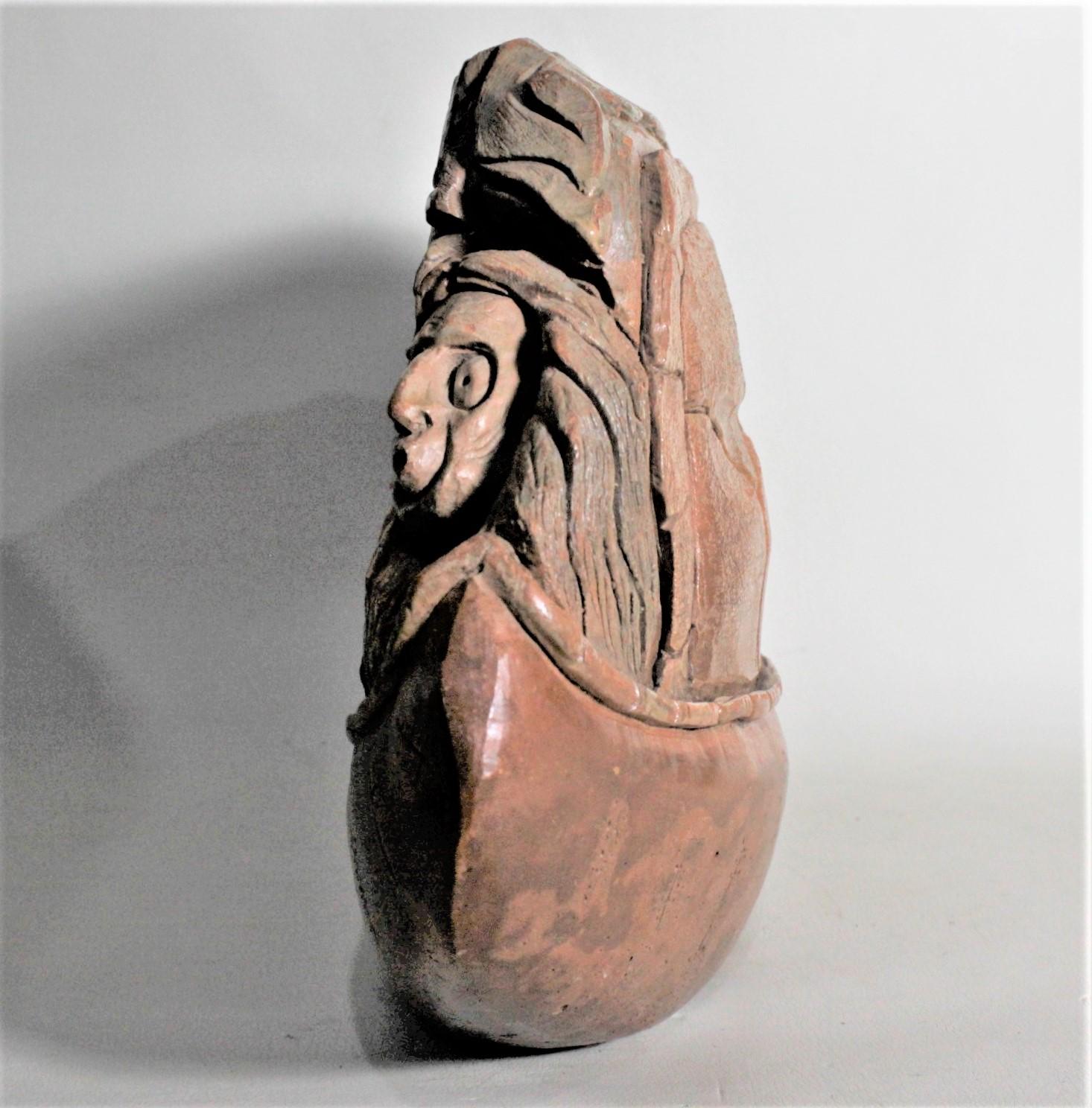 Native American Thomas B. Maracle Indigenous Canadian Mohawk Stone Carving or Sculpture For Sale