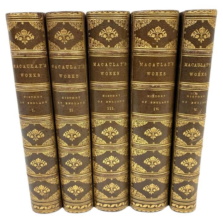 Thomas Babington Macaulay, The History Of England, 5 Vols., 1849