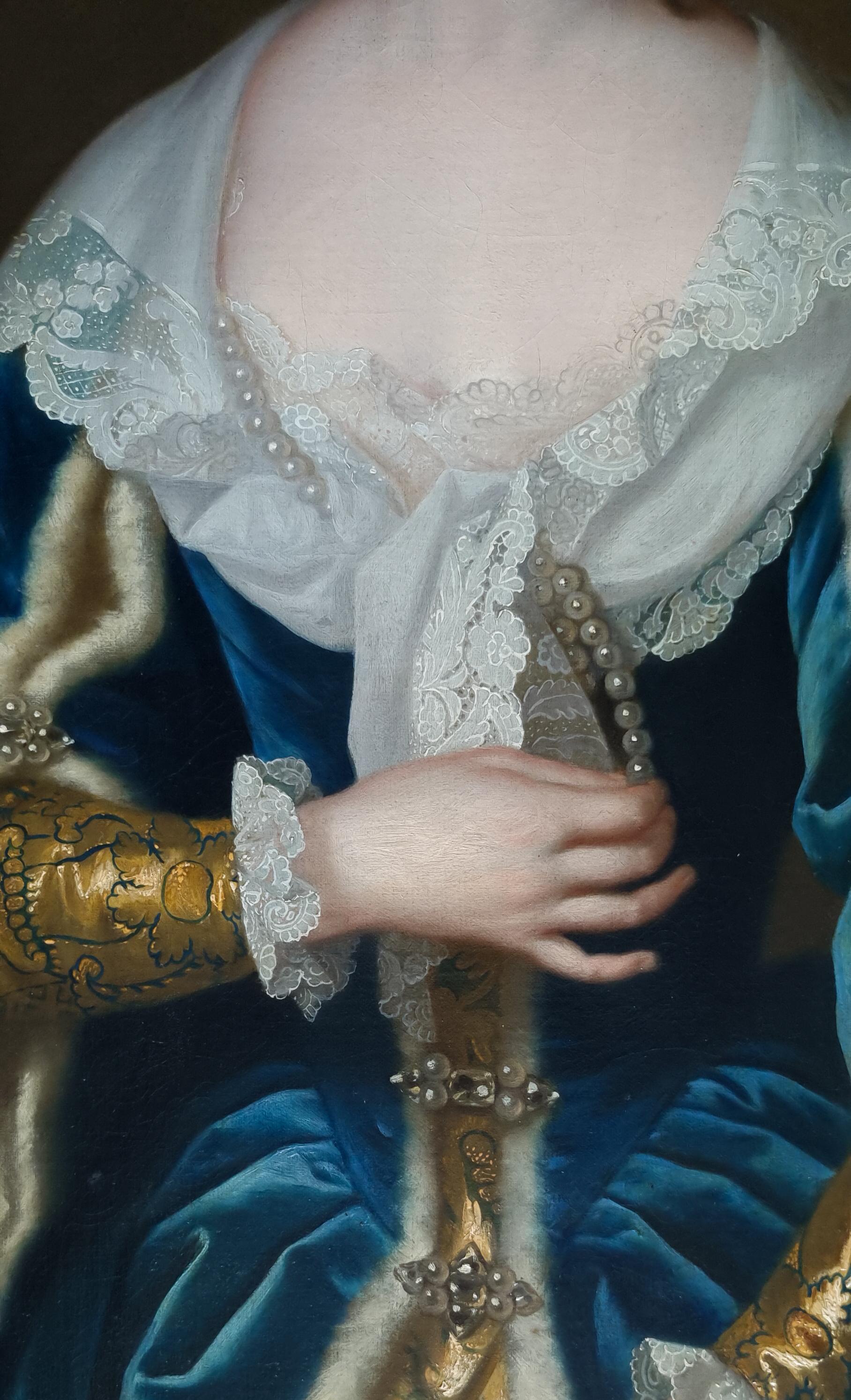 Portrait of a Lady, Henrietta Louisa Jeffreys Fermor, Countess of Pomfret 4