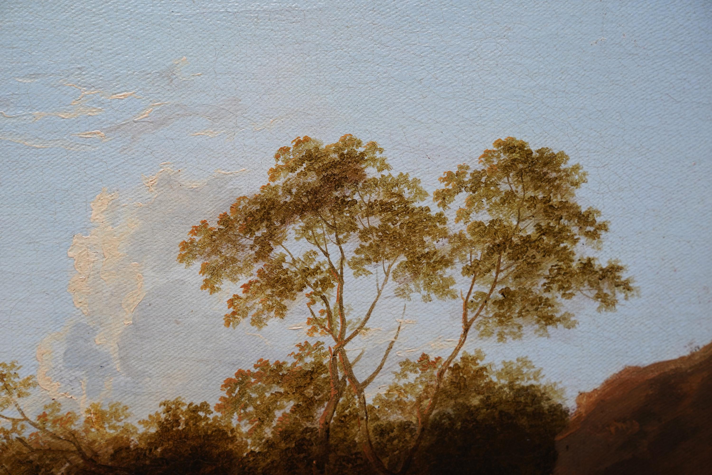Aquarelle de Tivoli à travers le Ponte Lupo - Peinture à l'huile de maîtres anciens britanniques en vente 4