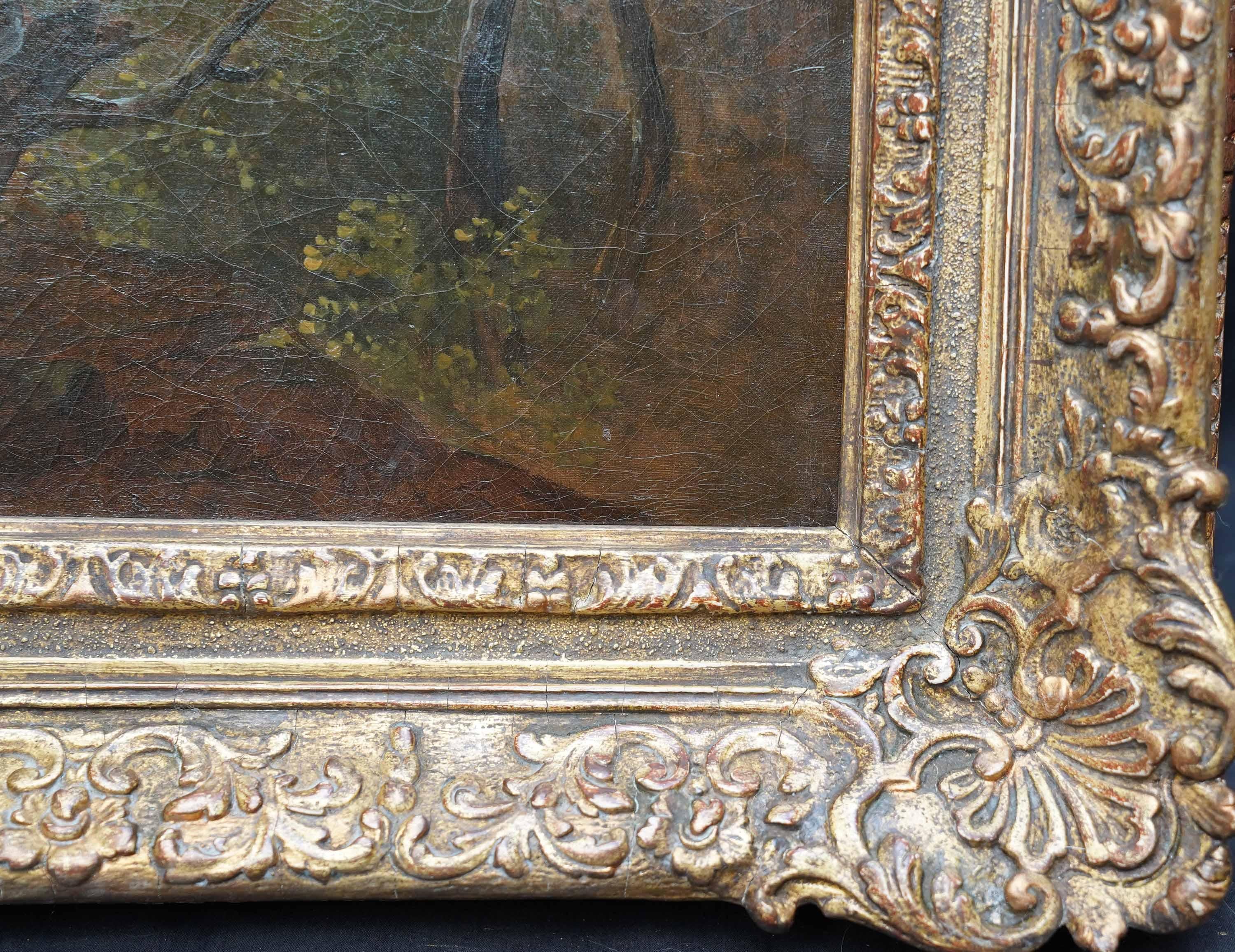 View from Leckhampton Hill with Gloucester - British Old Master art oil painting For Sale 6