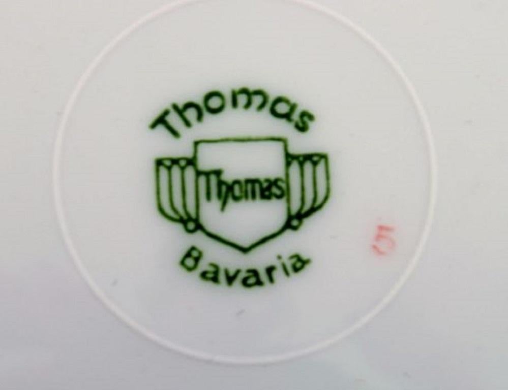 Porcelain Thomas / Bavaria, Germany, Five Decoration Plates, 1930s-1950s For Sale