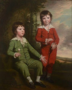 Thomas Beach portrait of the Masters Blair, Henry & Charles Blair