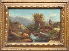 Newburgh by Hudson River School Artist Thomas B. Pope (American, 1834-1891)