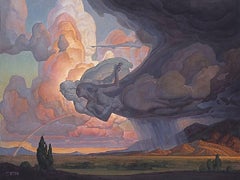 Dance of the Wind and the Storm, Lithograph, Contemporary, Edition 301/850