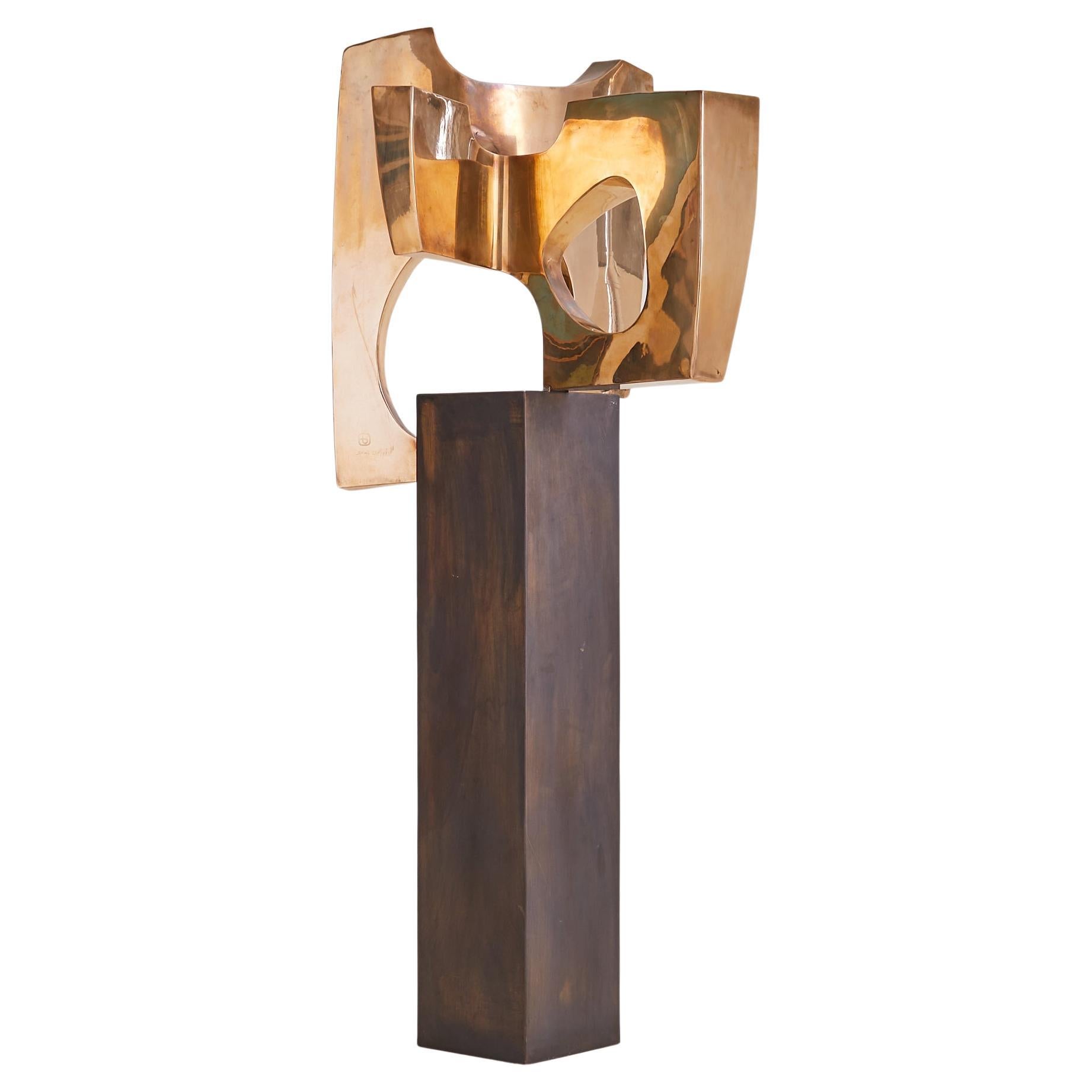 Thomas Blank, The Poetics of Fragment and Form, Bronze + Metal, 1981