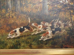 Thomas Blinks, Oil 'Full Cry'