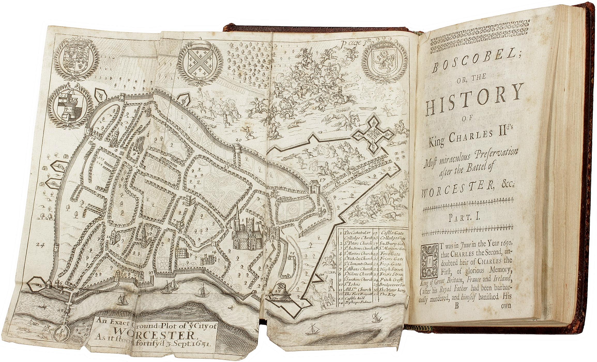 Britannique Thomas BLOUNT. Boscobel - 1725 - QUATRIÈME ÉDITION en vente